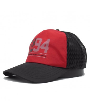 Casquette Trucker Homme DC Shoes Snapback rouge  ADYHA03629