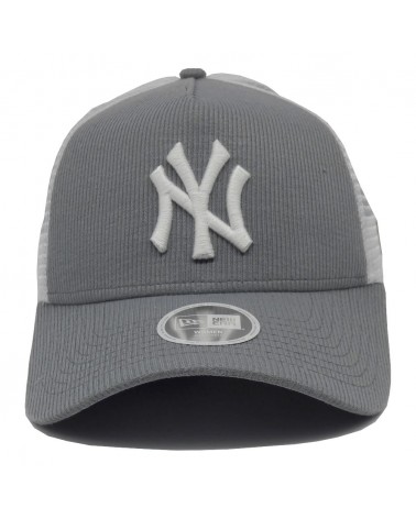 casquette NY New-York Yankees newera ribbed jersey  gris